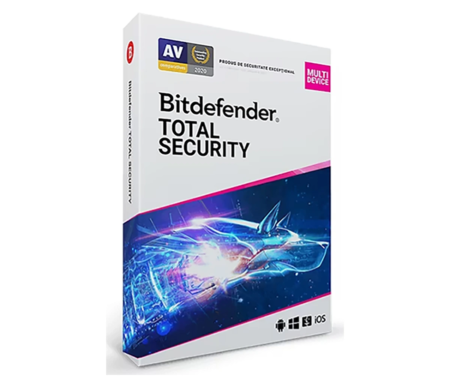 Bitdefender Total Security 10 devices / 12 months