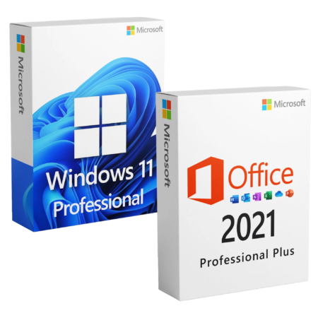 Microsoft Windows 11 Professional + Microsoft Office 2021 Professional Plus