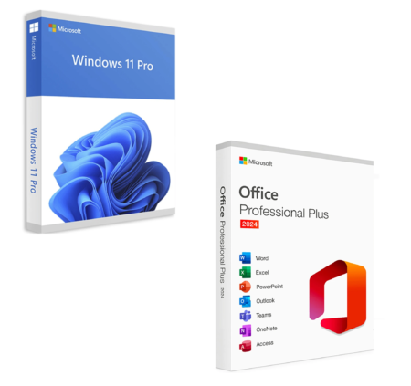 Microsoft Windows 11 Professional + Microsoft Office 2024 Professional Plus